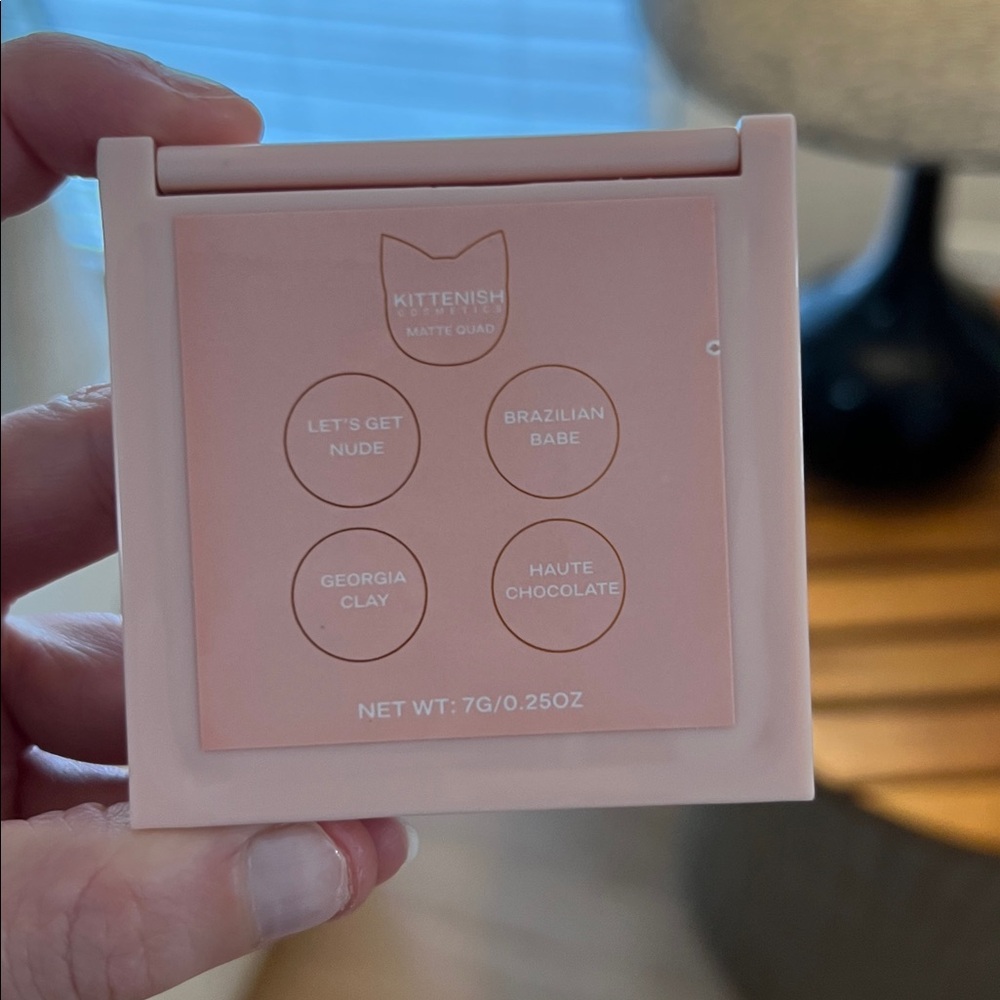 Kittenish Cosmetics Matte Quad in Soft Pink - Picture 5 of 5